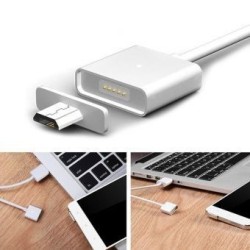Cable Cargador Magnético Micro Usb Para Samsung Android